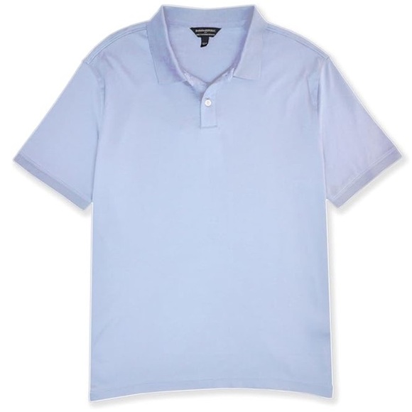 Banana Republic Blue Polo Shirt Classic Design - Picture 6 of 8